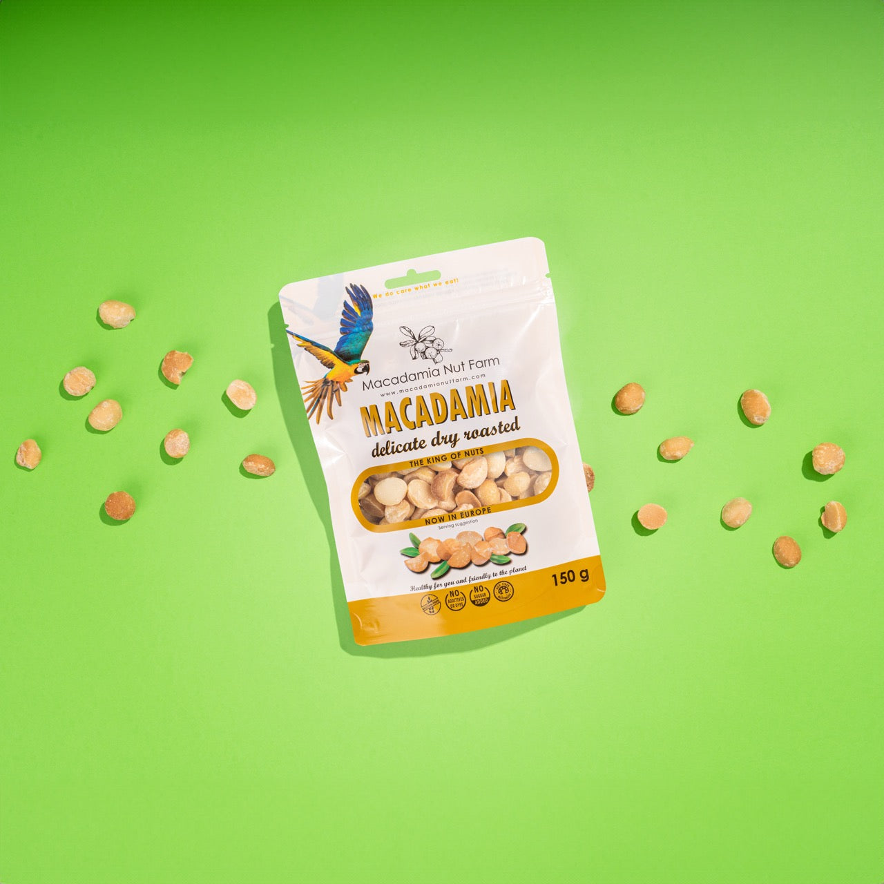 Noci di macadamia tostate a secco