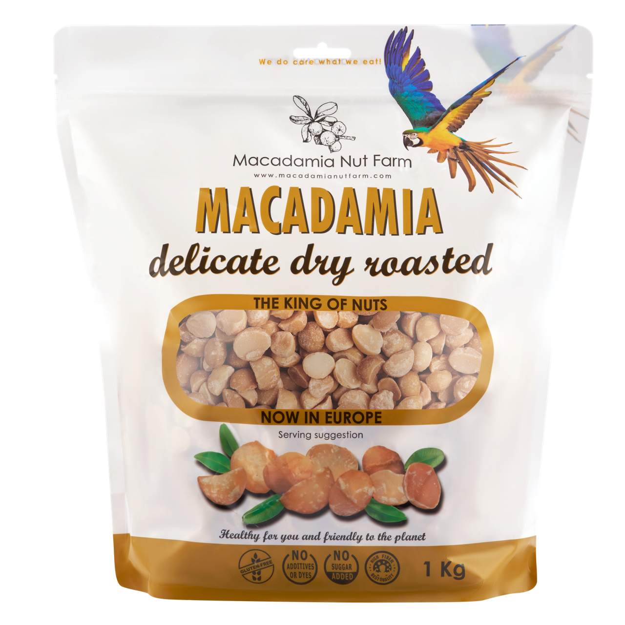 Noci di macadamia tostate a secco